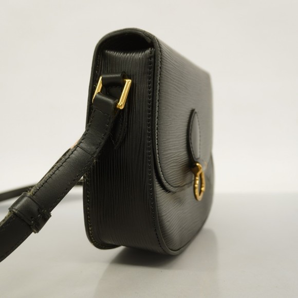 Louis Vuitton Noir Saint Epi Cloud Black Shoulder Bag - Picture 1 of 9